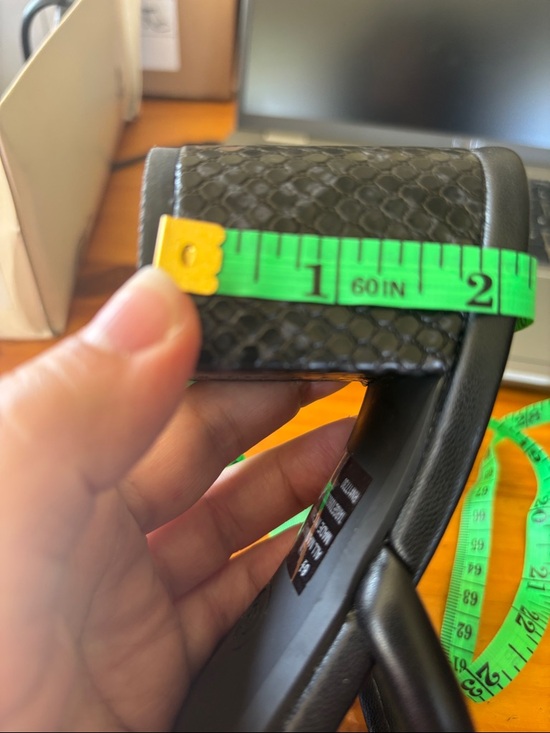 A New Day Black Double Strap Cris Heels- size 6.5 NIB - Picture 7 of 7